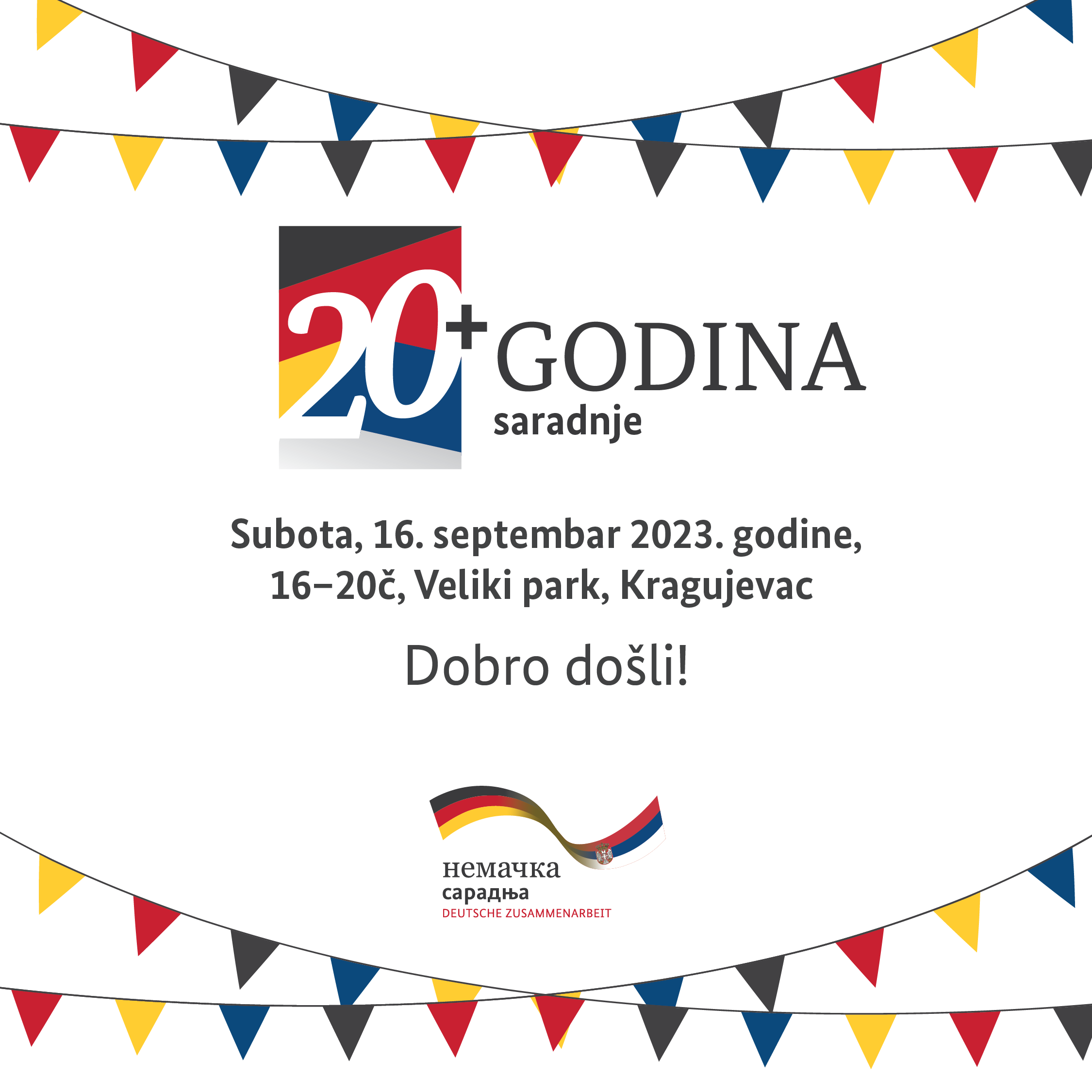 Oбележавања 20+ година Немачке развојне сарадње у Србији